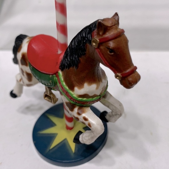Carousel horse ornament Enesco 1983 - Picture 9 of 11
